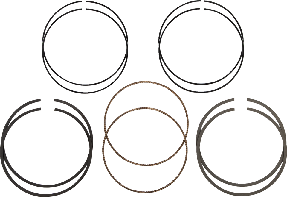 Piston Rings - 107" Motor - 3.937" +.005" - M8