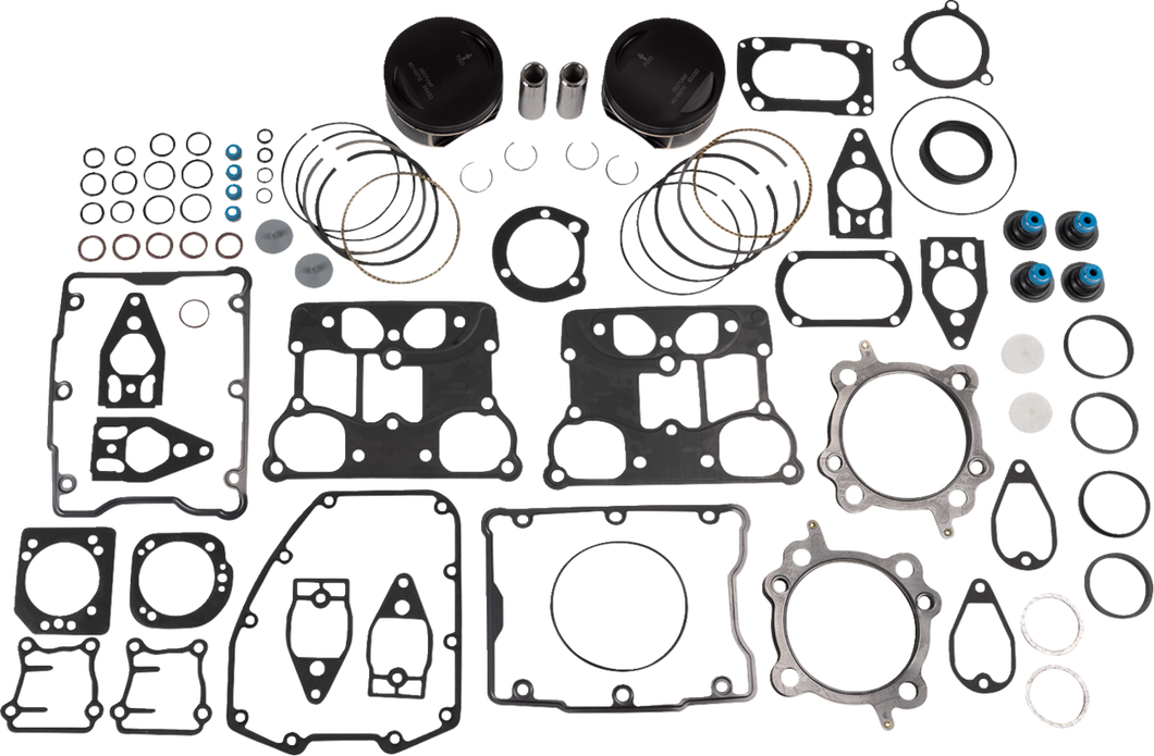Piston Kit with Gaskets - Standard - Twin Cam 88