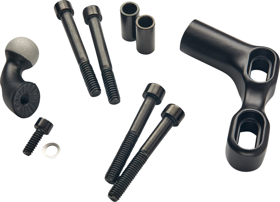 Perch Mount - Offset - Black - Lutzka's Garage