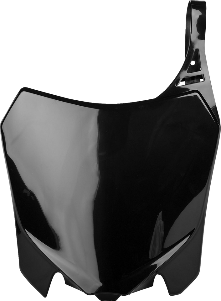 Number Plate - Black - CRF 250R/450R - Lutzka's Garage