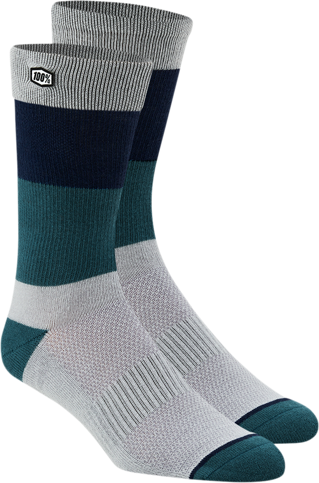 Trio Socks - Silver - Small/Medium - Lutzka's Garage