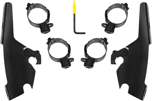 Batwing - Mounting Kit - Black - FLSB - Lutzka's Garage