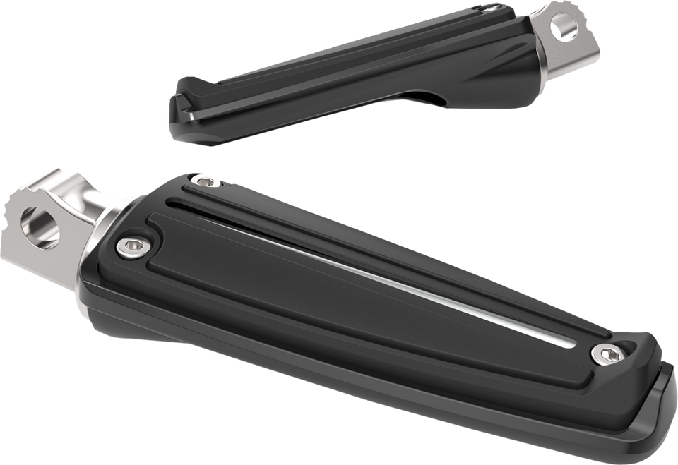 Footpeg w/ Mount - Black - Lutzka's Garage