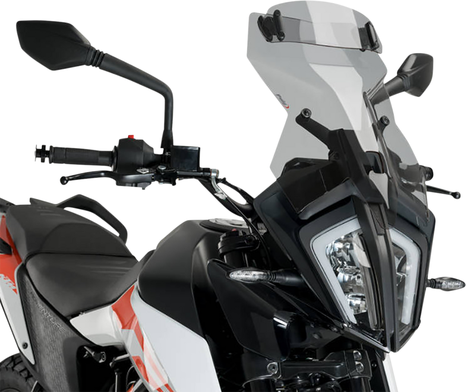 Touring Windscreen w/ Visor - Smoke