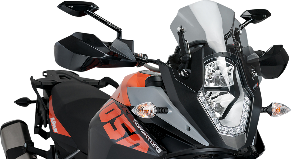 New Generation Windscreen - 12-3/8" - Smoke - KTM Adventure