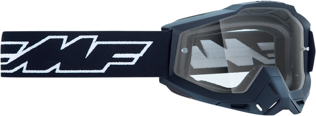 PowerBomb OTG Goggles - Rocket - Black - Clear - Lutzka's Garage