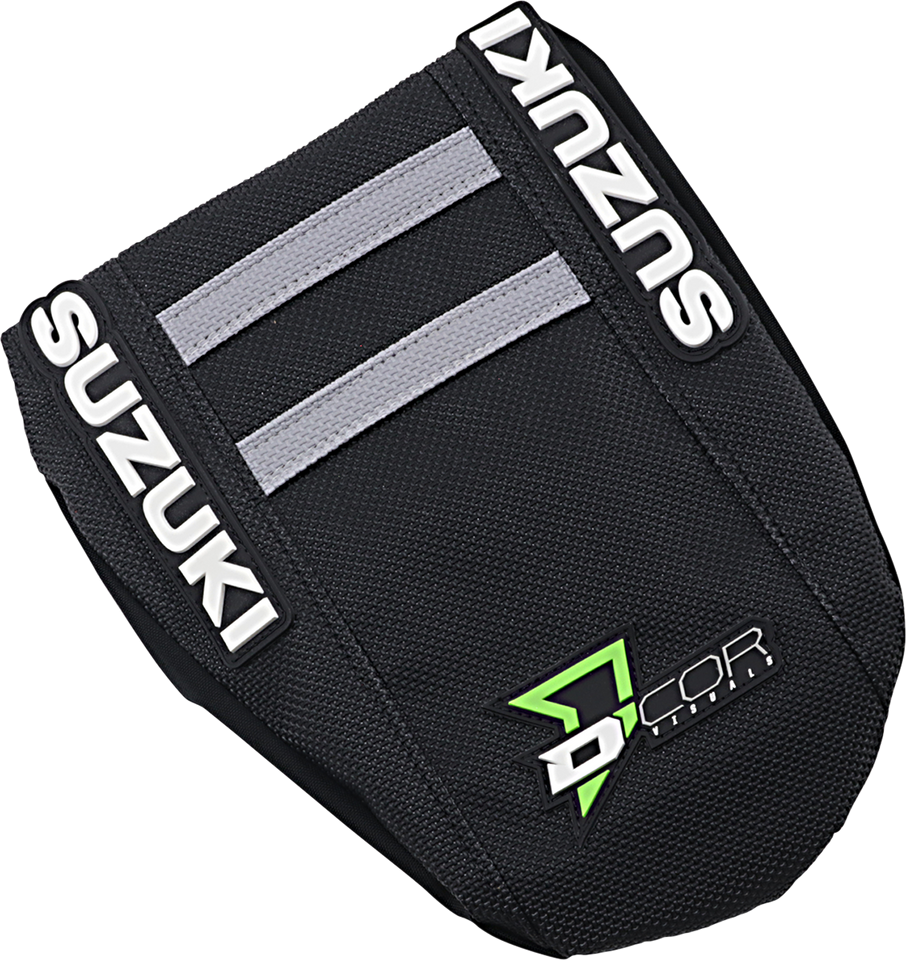 Seat Cover - Black/Gray - RMZ250/450 18-24 - Lutzka's Garage