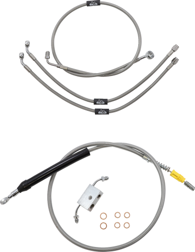 Handlebar Cable/Brake Line Kit - Quick Connect - 18