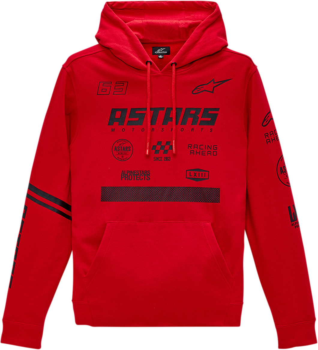 Multi Race Hoodie - Red - XL - Lutzka's Garage