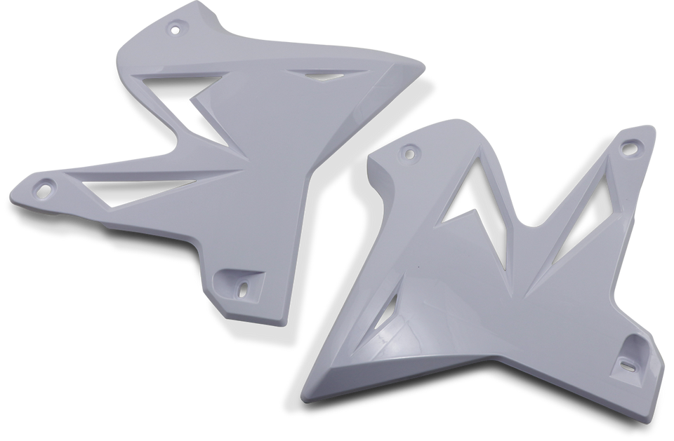 Restyled Radiator Cover - White - YZ - Lutzka's Garage
