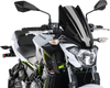 New Generation Windscreen - 18-1/8" - Black - Z650 - Lutzka's Garage