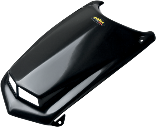 Hood - Black - Scooped - With Number Plate - Lutzka's Garage