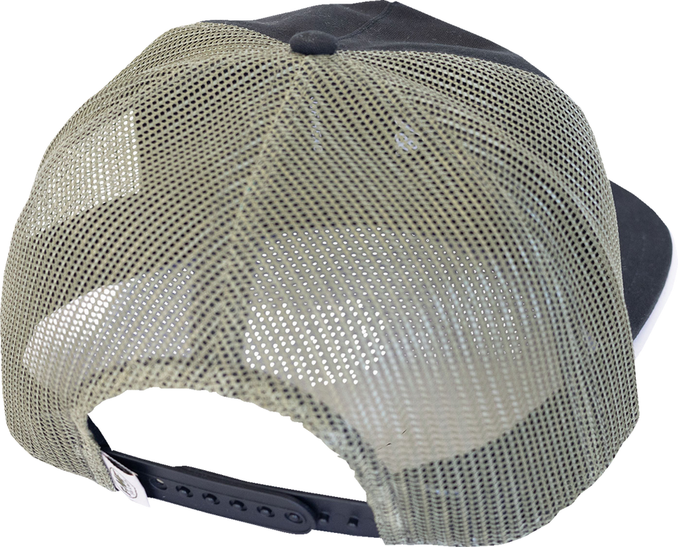 Double Bar Hat - Black - Lutzka's Garage