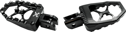 MX Evolution Pegs - Black - Softail - Lutzka's Garage