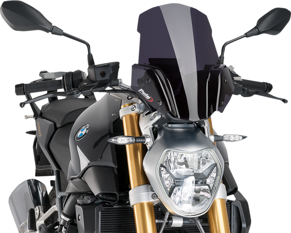 New Generation Windscreen - 14-1/2" - Dark Smoke - R1200R - Lutzka's Garage