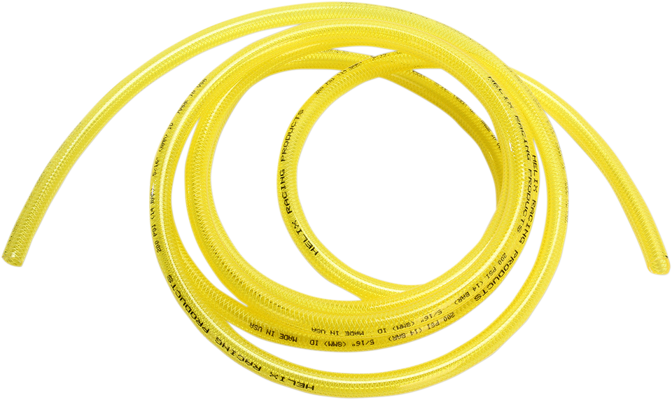 High-Pressure Fuel Line - Yellow - 5/16" - 10 - Lutzka's Garage