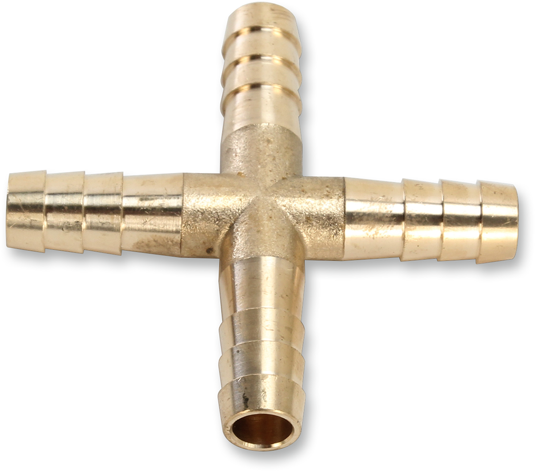 Hose Splicer - 4-Way - 3/8