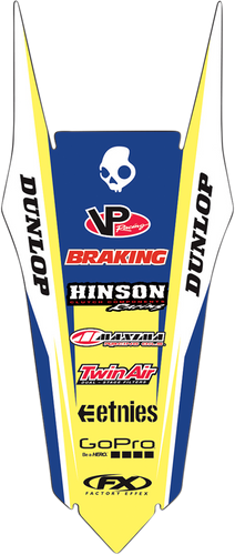 Rear Fender Graphic - Husqvarna