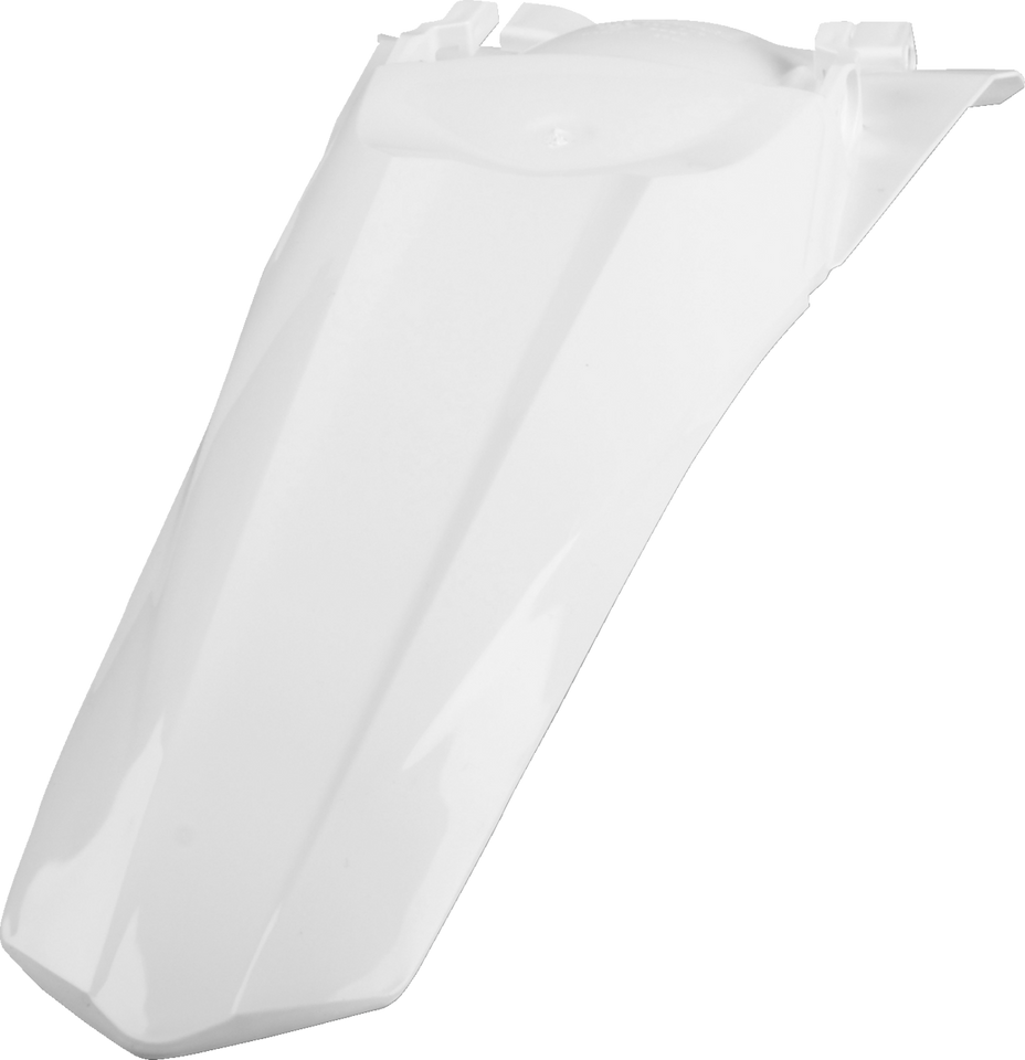Fender - Rear - White - CRF 250R/450R - Lutzka's Garage