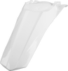 Fender - Rear - White - CRF 250R/450R - Lutzka's Garage