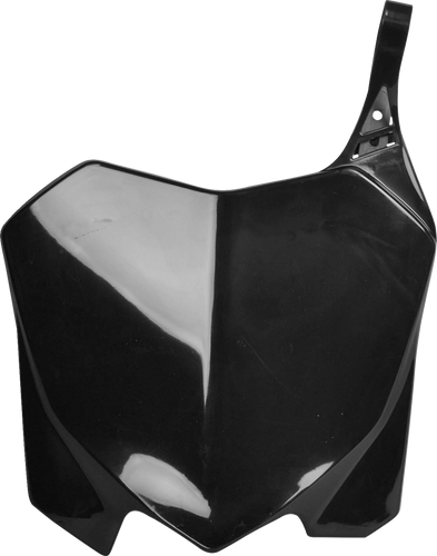 Number Plate - Black - Honda/Sherco - Lutzka's Garage