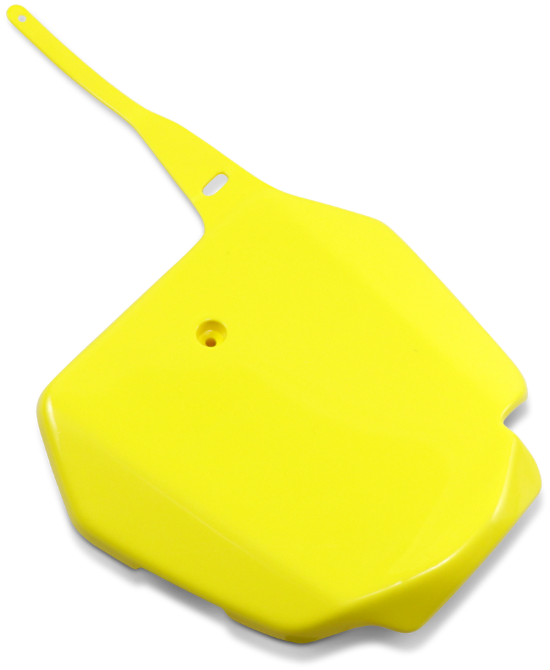 Front Number Plate - Yellow - Lutzka's Garage