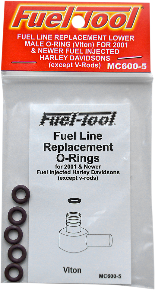 Fuel Line O-Ring - 5-Pack