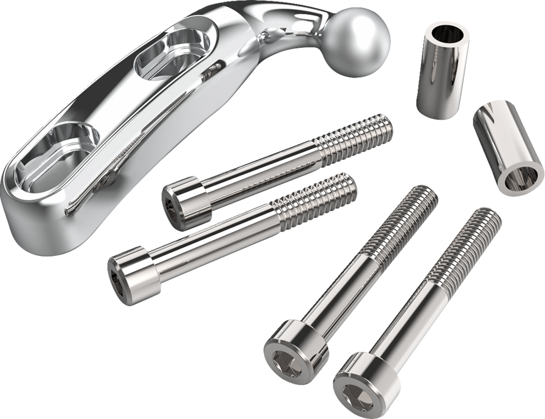 Perch Mount - Gen 2 - Chrome - Lutzka's Garage