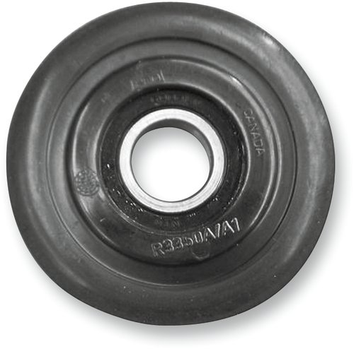 Idler Wheel with 6004-2RS Bearing/Bushing - Black - 3.325