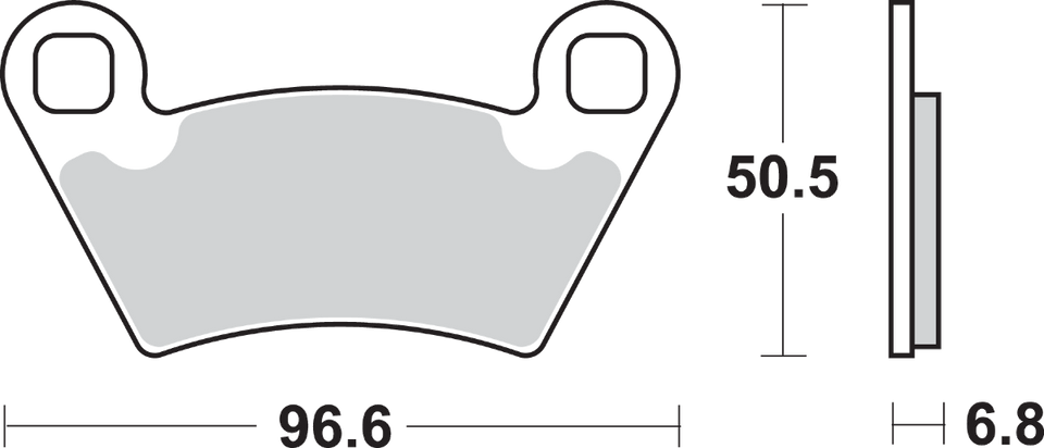 Off-Road Sintered Brake Pads - Polaris