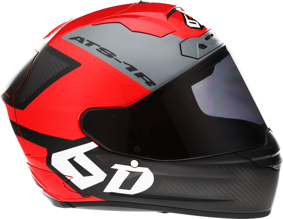 ATS-1R Helmet - Wyman - Red/Gray - Small - Lutzka's Garage