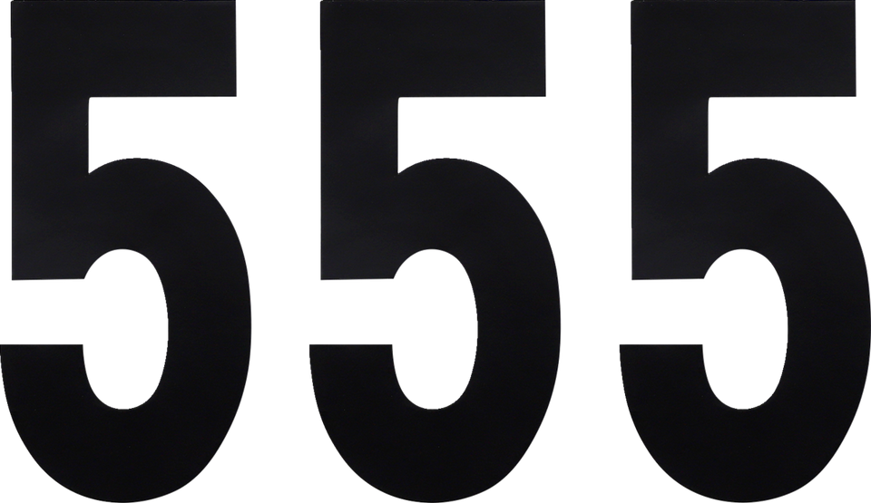 FX Number 5 - Black - 6" - Lutzka's Garage