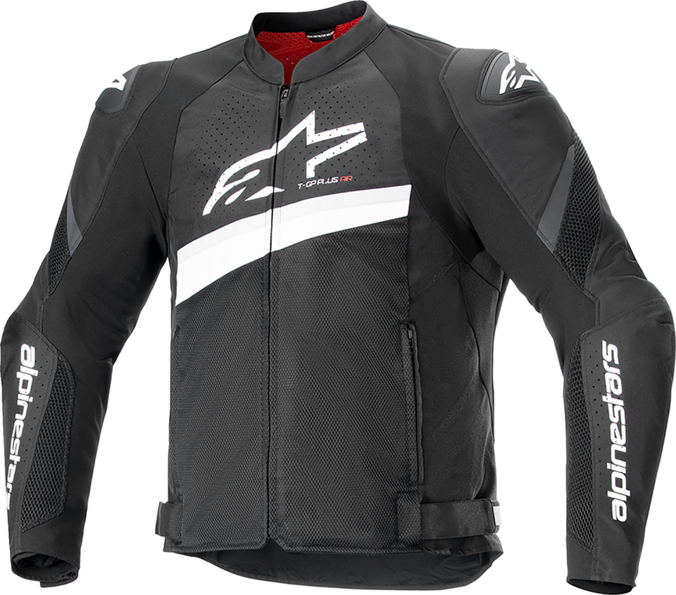 T-GP Plus R v4 Airflow Jacket - Black/White - Small - Lutzka's Garage