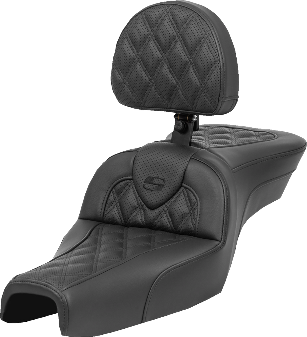 Roadsofa™ Seat - with Backrest - Lattice Stitch - XL 04-22