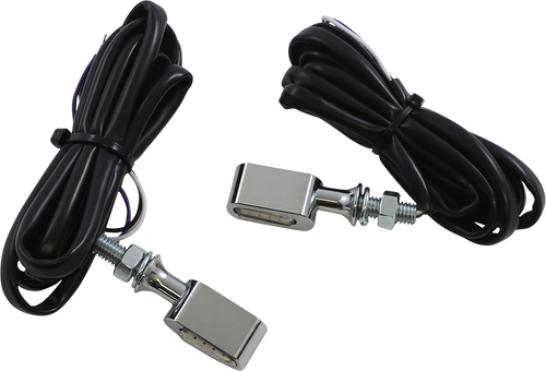 Marker Light - Clear/Amber - Chrome - Lutzka's Garage