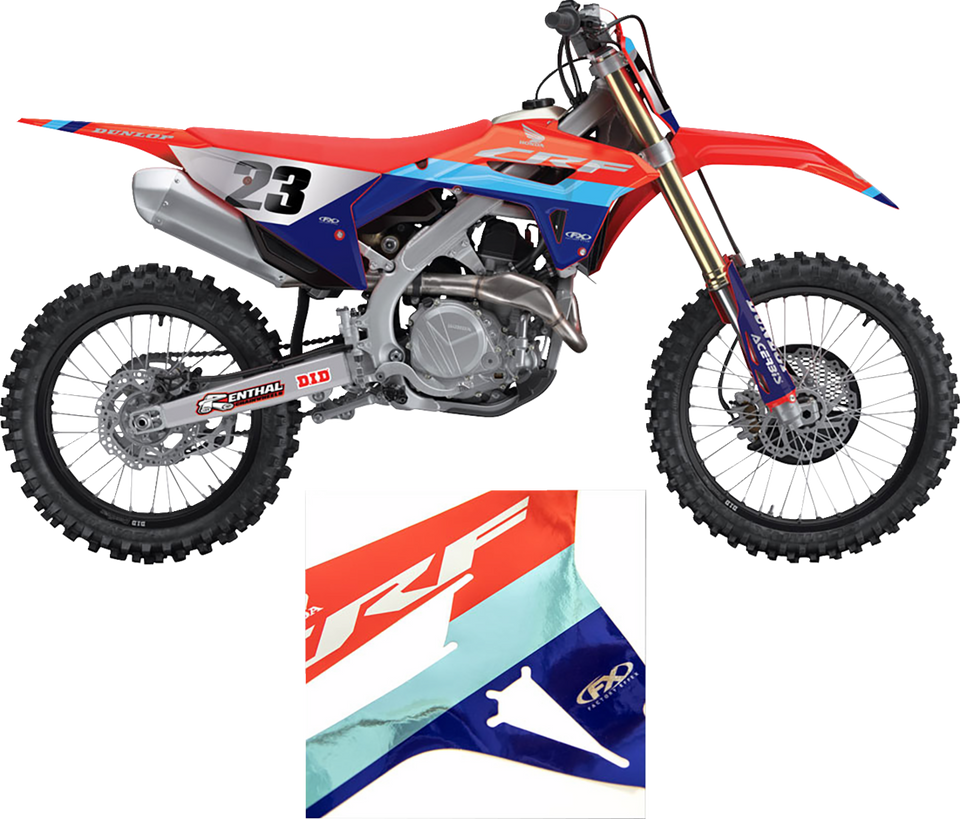 Trim Graphic Kit - Chrome Series - Honda CRF 250R/450R