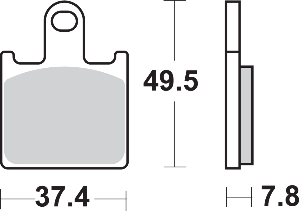 HS Brake Pads - Kawasaki - 838HS