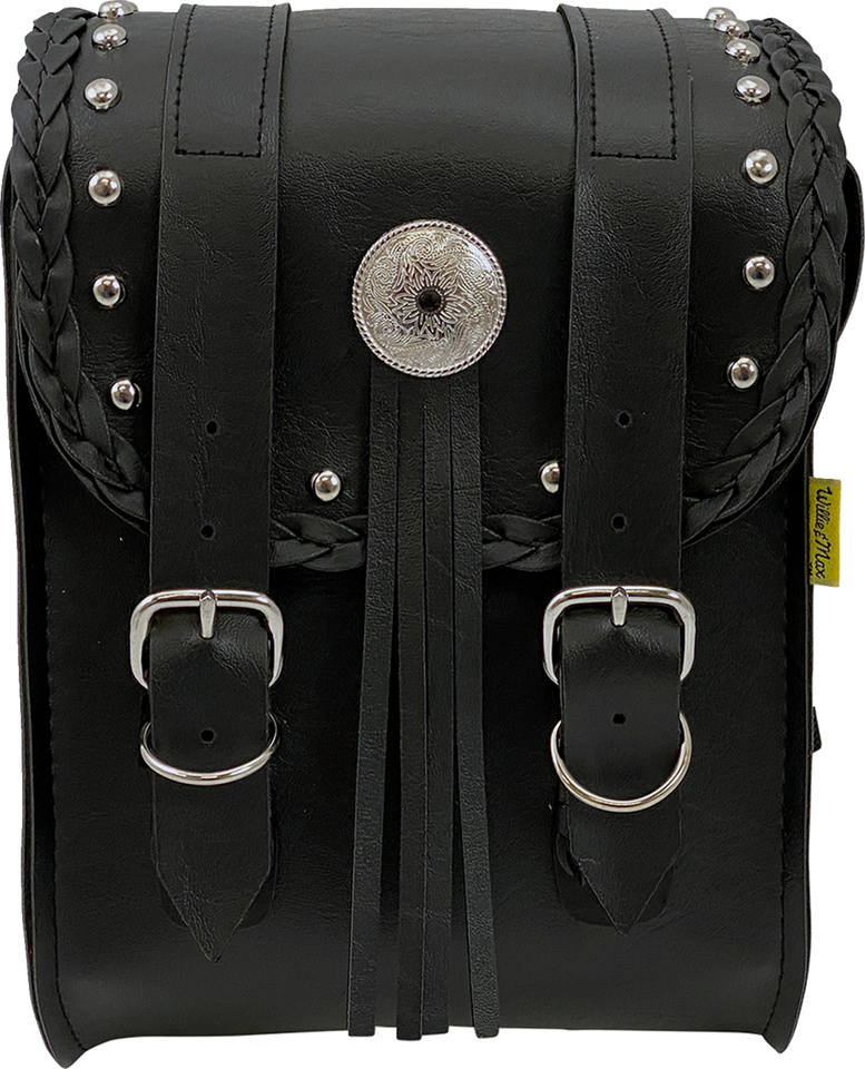 Warrior Sissy Bar Bag - Black - Lutzka's Garage