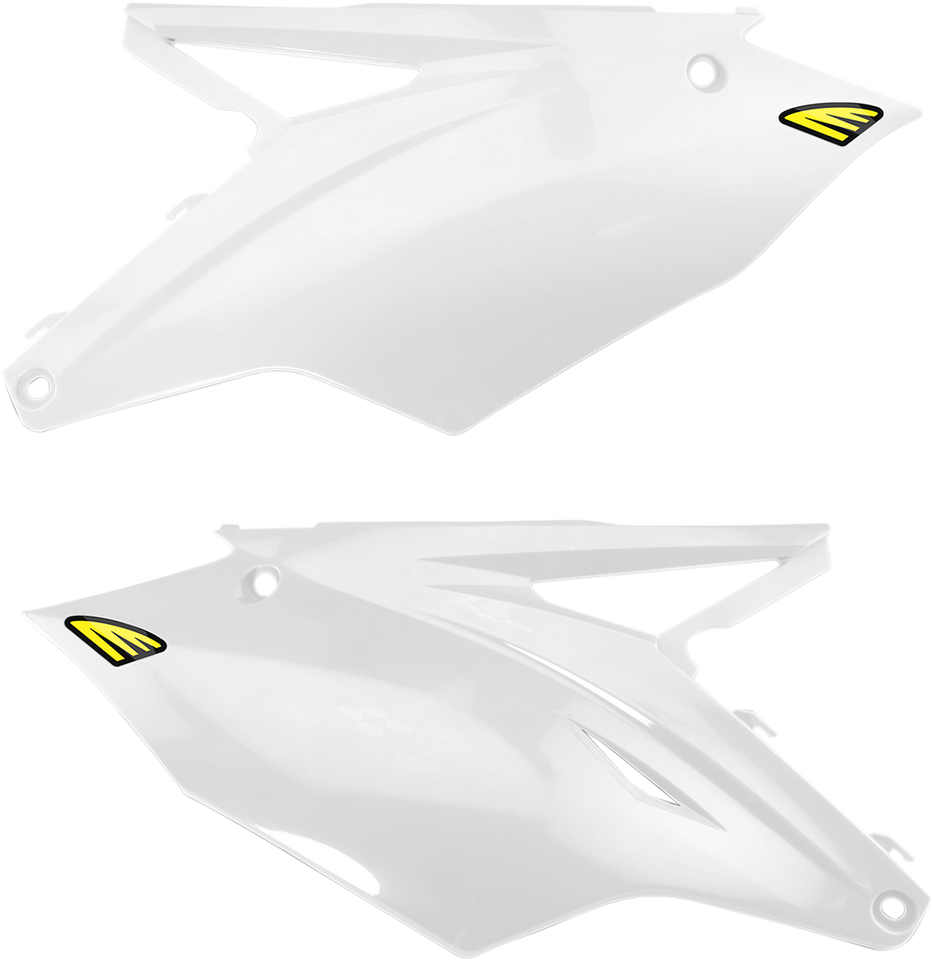 Side Panels - White - KX 250F/450F - Lutzka's Garage