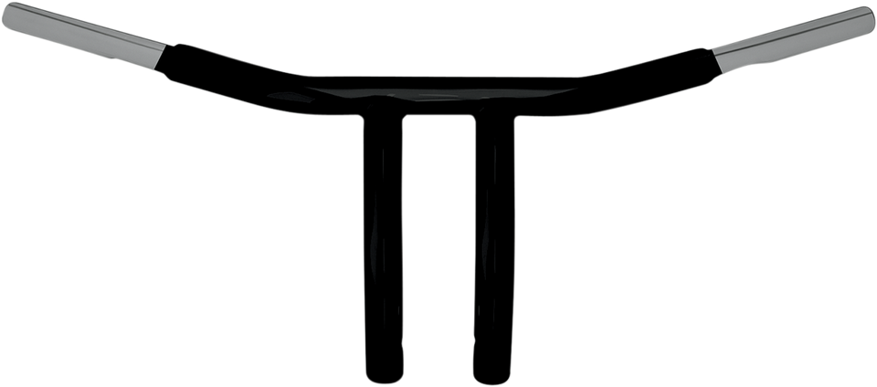 Handlebar - Drag - 8" Rise - Black - Lutzka's Garage