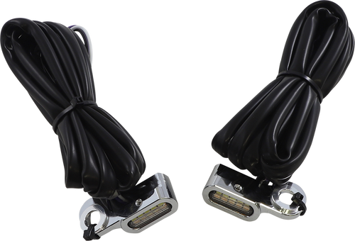 Marker Lights - White/Amber - Chrome - Lutzka's Garage