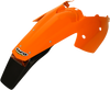 Enduro Rear Fender with Light - KTM Orange 98-22
