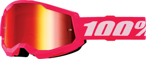 Strata 2 Junior Goggle - Pink - Red Mirror - Lutzka's Garage