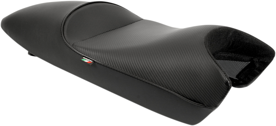 World Sport™ Performance Seat - Black - Carbon FX - Ducati Monster 00-07 - Lutzka's Garage