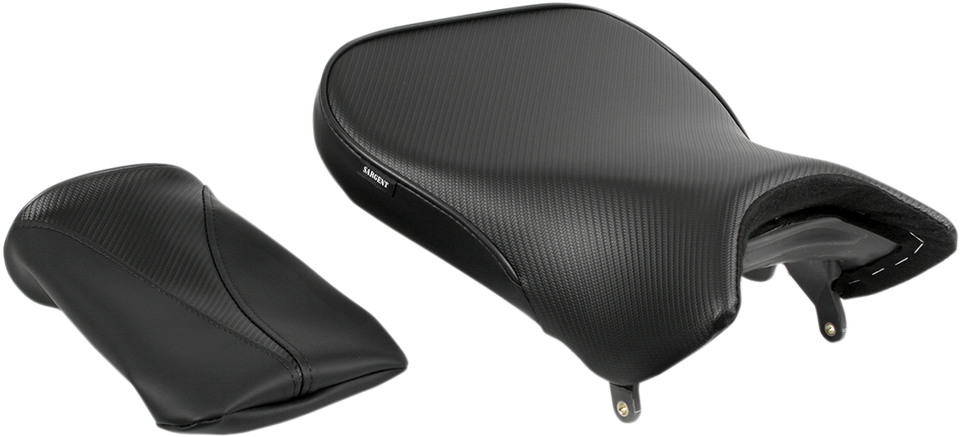 World Sport™ Performance Seat - Black - Carbon FX - with Cover - Suzuki 03 - Lutzka's Garage