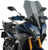 Touring Windscreen - 25-3/8: - Dark Smoke - Yamaha - Lutzka's Garage