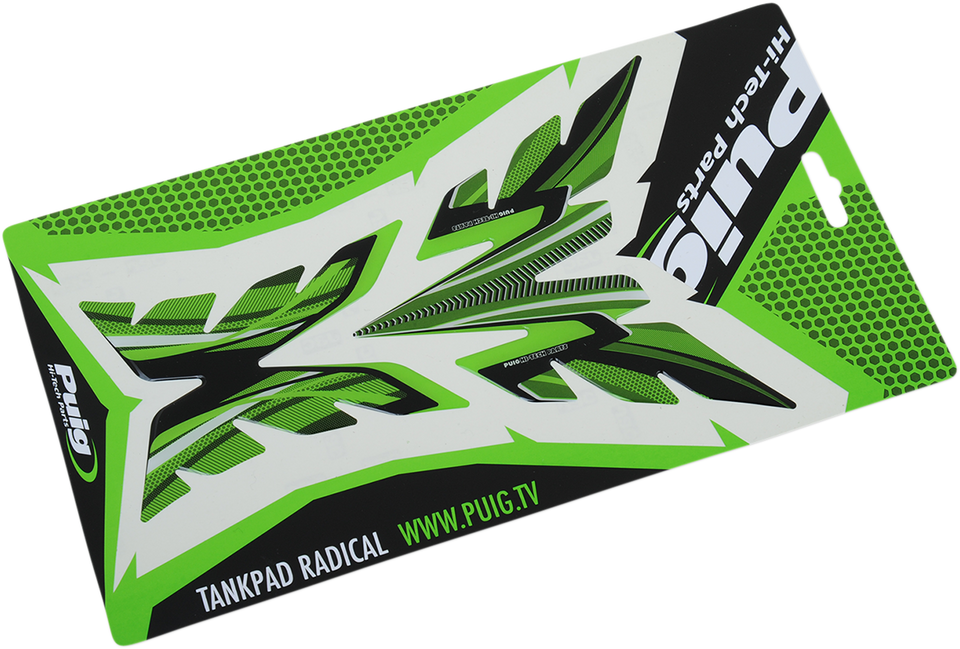 Tank Pad - Radikal - Green - Lutzka's Garage