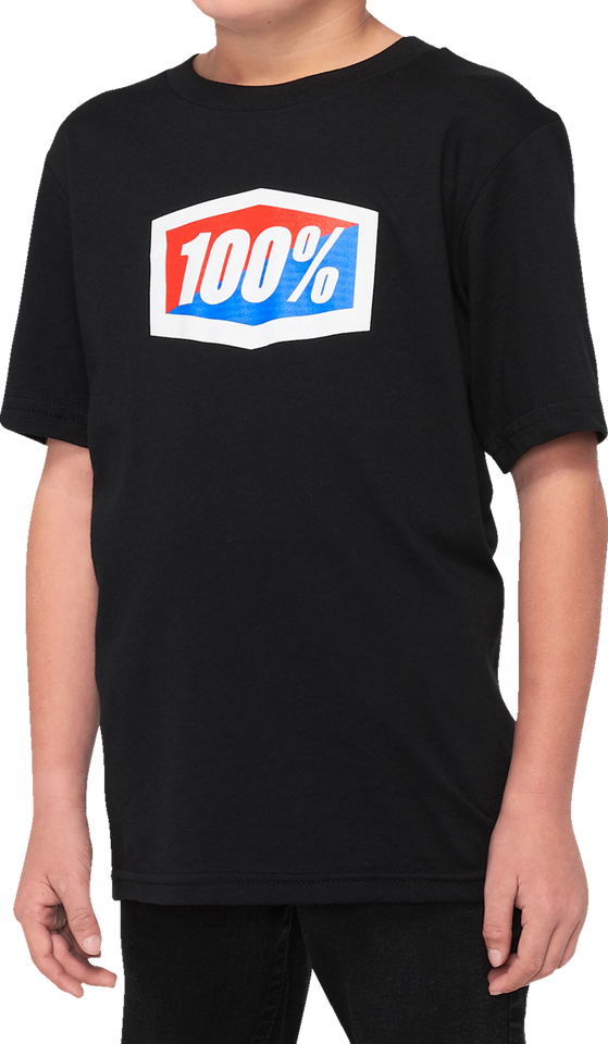 Youth Official T-Shirt - Black - XL - Lutzka's Garage
