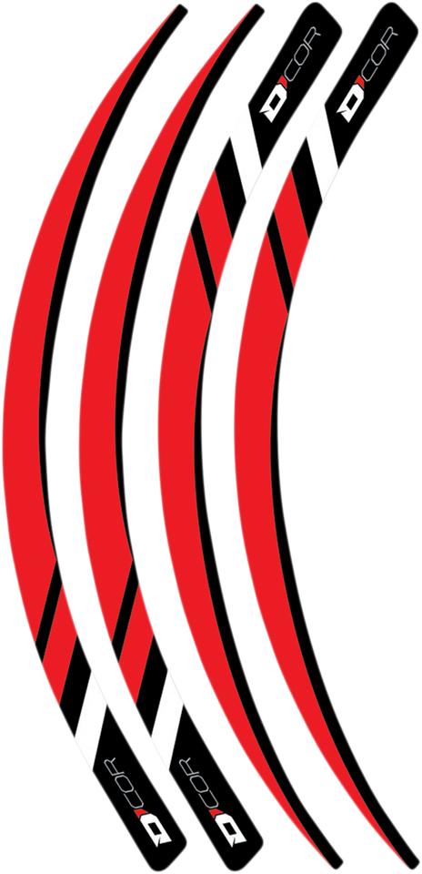 Rim Decal - Red - Lutzka's Garage