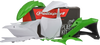 Body Kit - Complete - 14 - 15 OEM Green/White/Black - KX 85